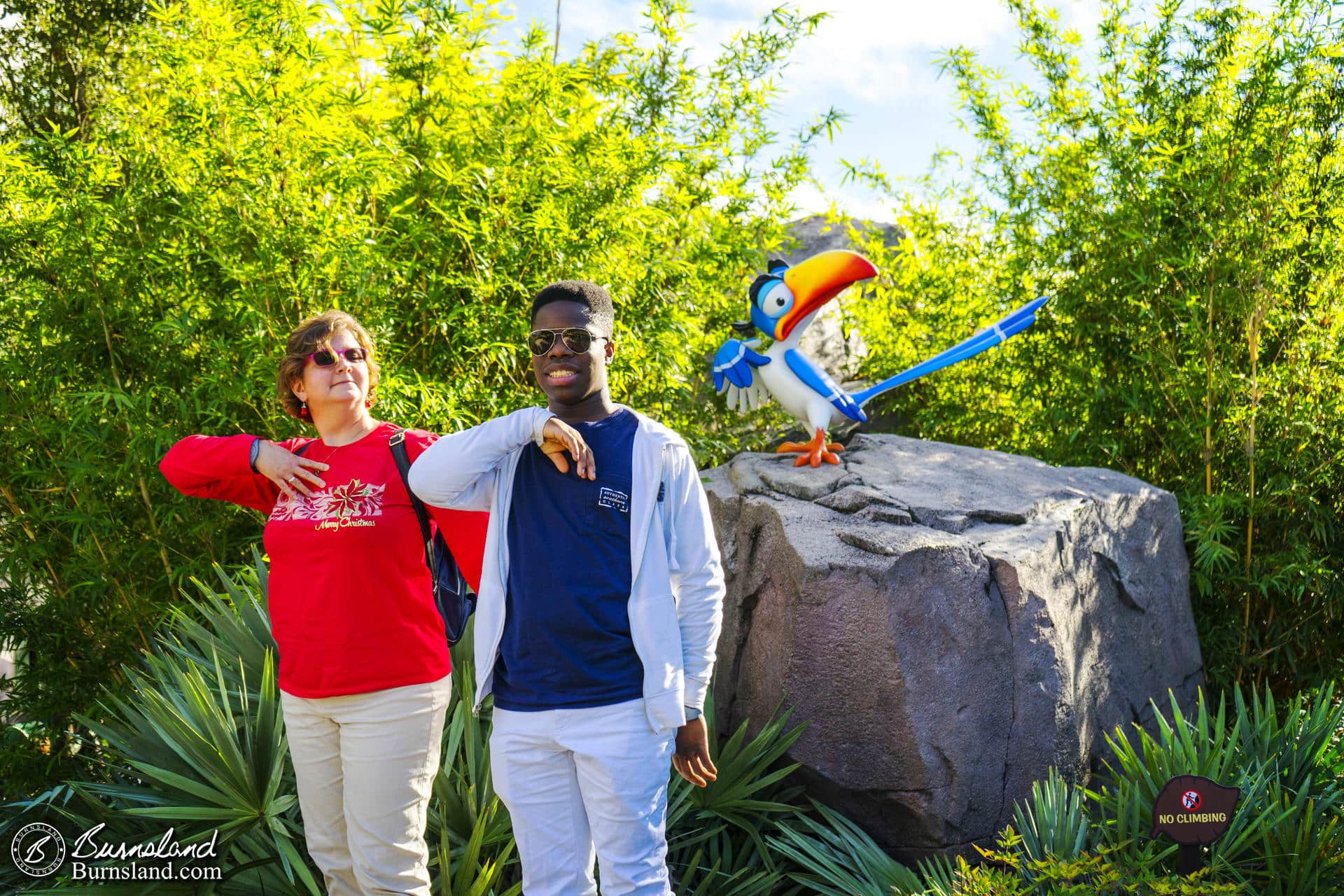 Laura, Jaylin, and Zazu at the Art of Animation Resort at Walt Disney World