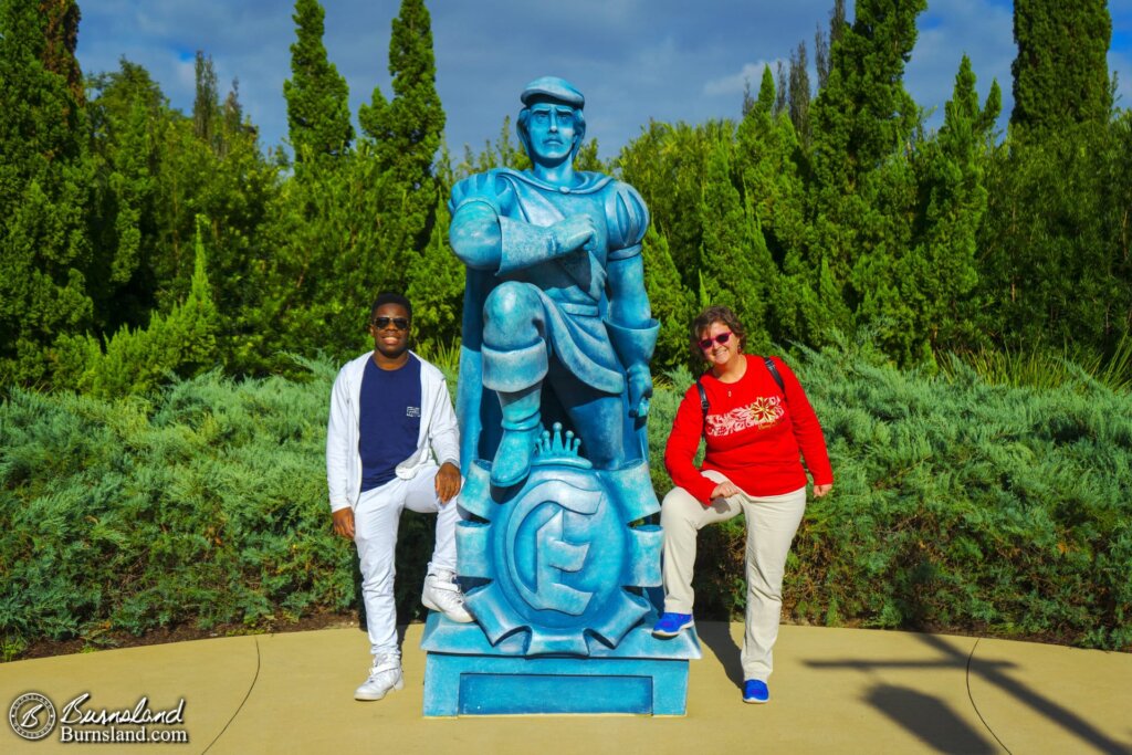 Laura, Jaylin, and Eric at the Art of Animation Resort