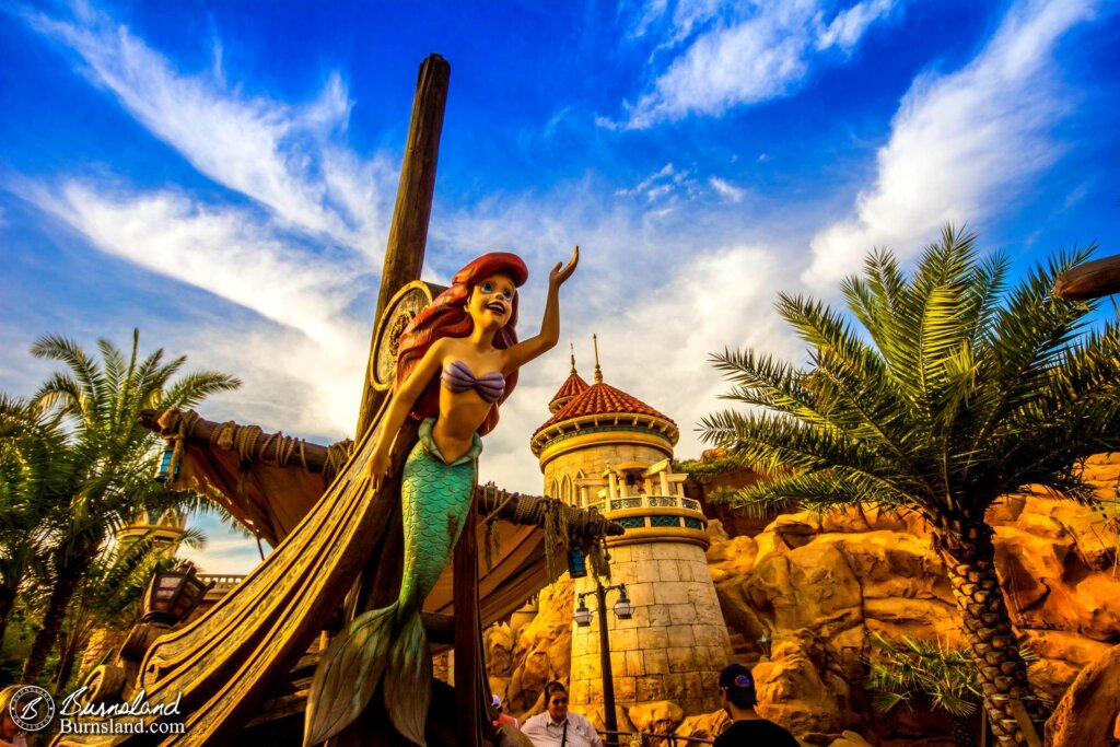 The Little Mermaid in the Magic Kingdom at Walt Disney World