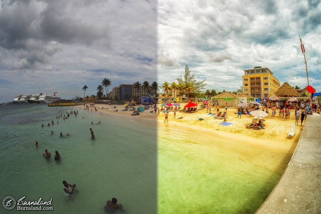 Junkanoo Beach in Nassau, Bahamas