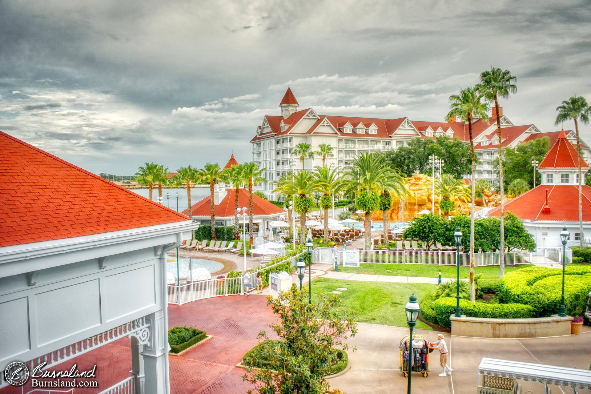 Looking Out Over the Grand Floridian at Walt Disney World