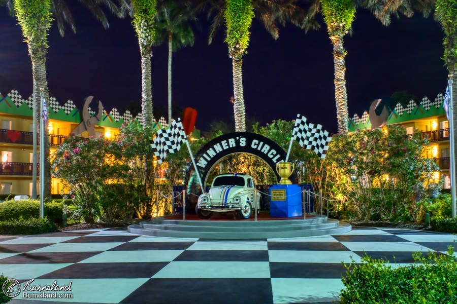 The Love Bug Section of the All-Star Movies Resort at Walt Disney World