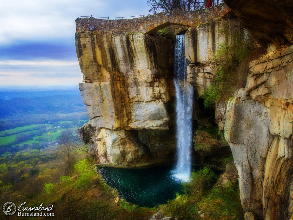 Lover’s Leap at Rock City in Chattanooga, Tennessee