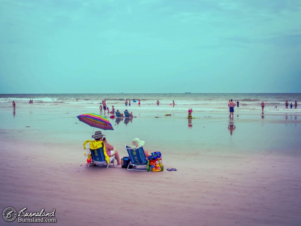 Low Tide at Cocoa Beach in Florida