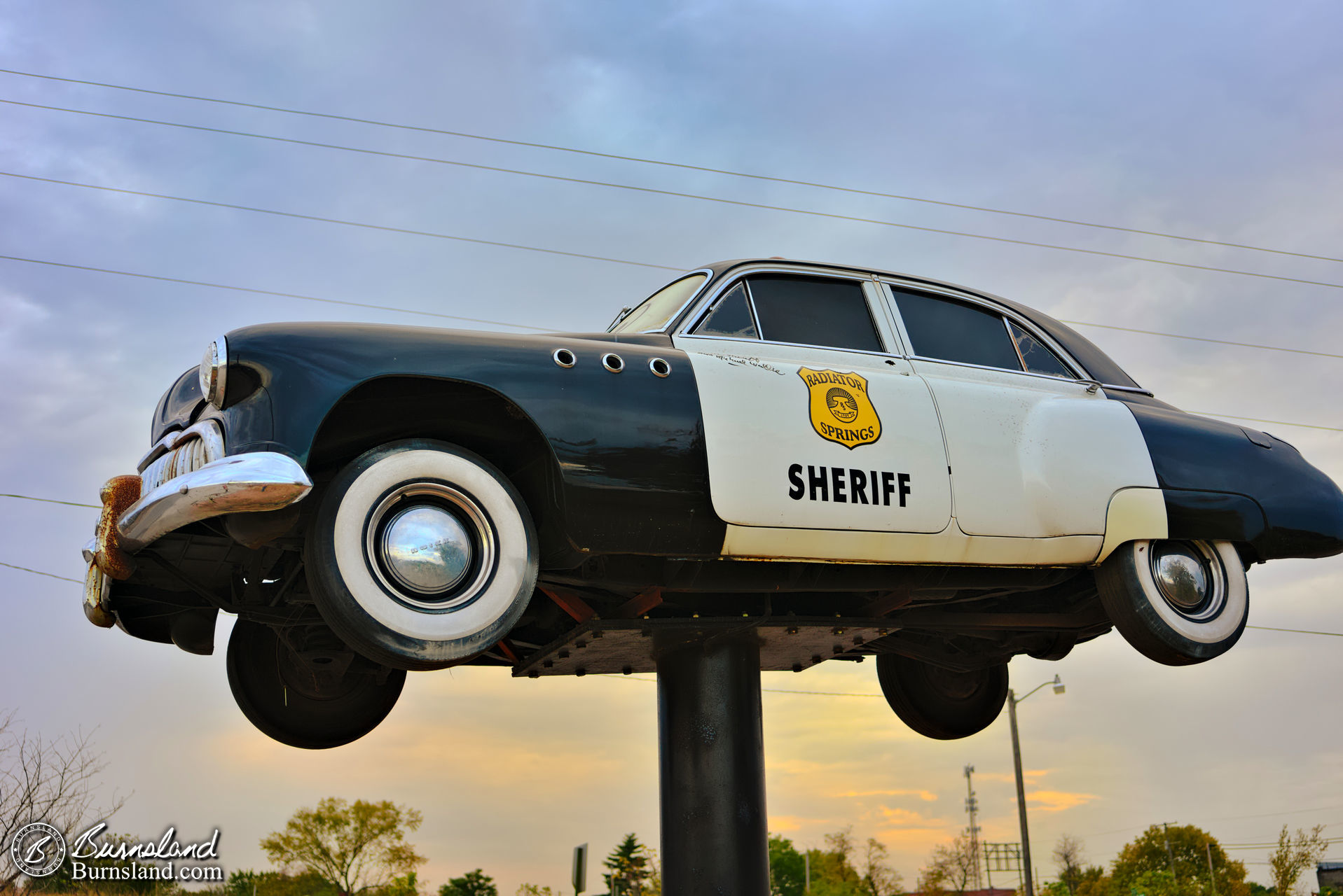 Sheriff at Luigi’s Pit Stop in Galena, Kansas