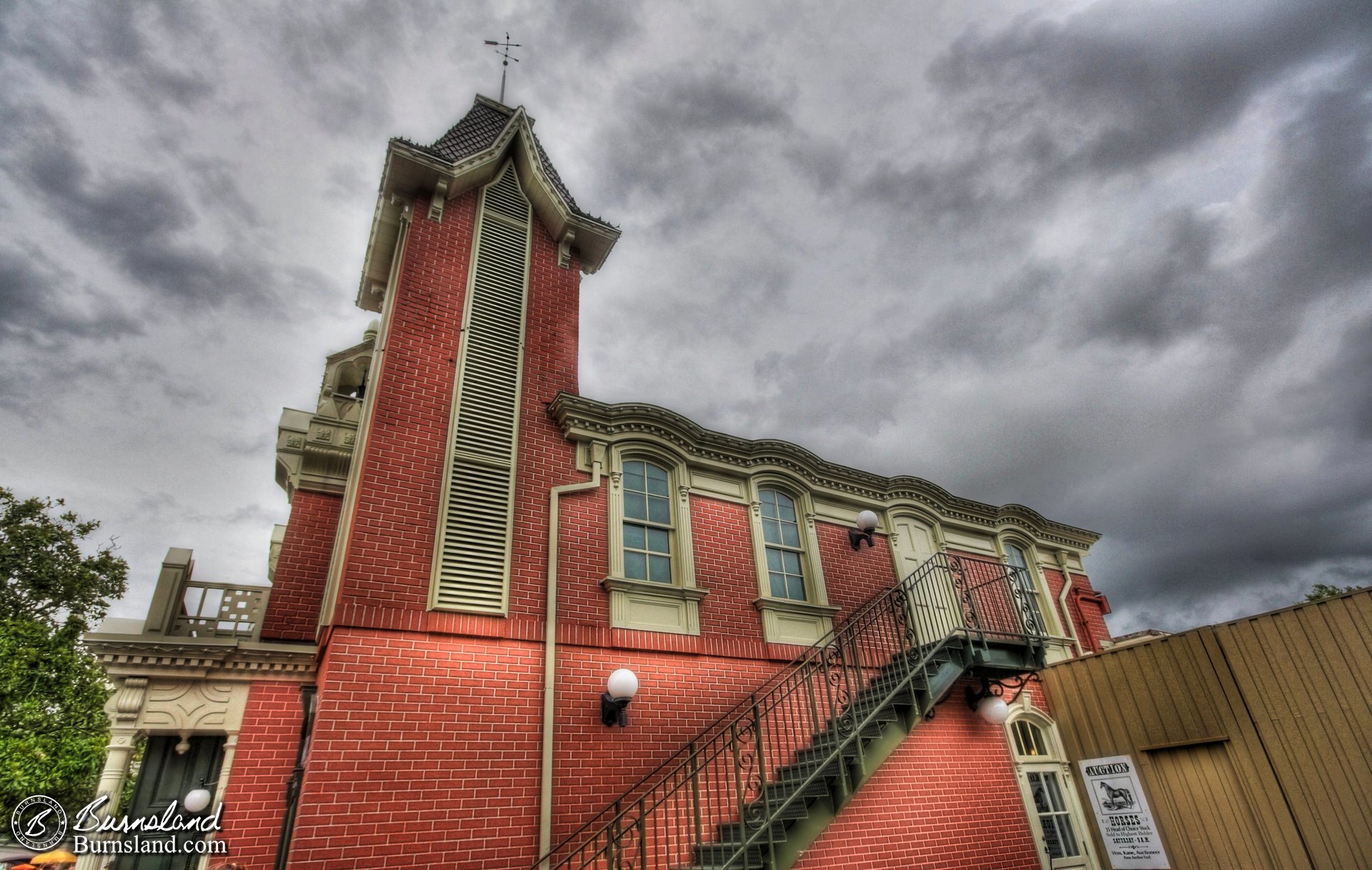 Main Street Fire Station in the Magic Kingdom at Walt Disney World