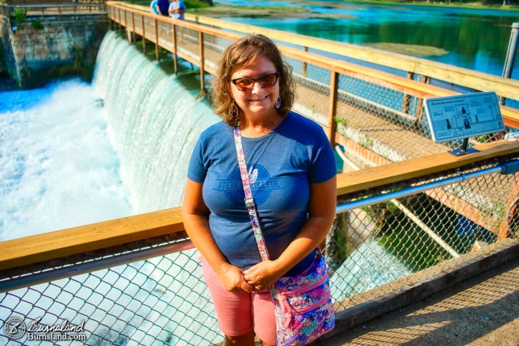 Laura and the Mammoth Spring Dam