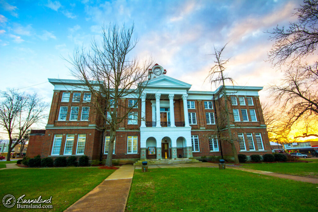 Marshall County Courthouse in Mississippi