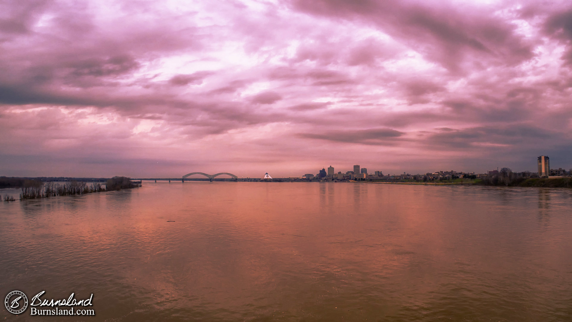 Memphis and the Mississippi River