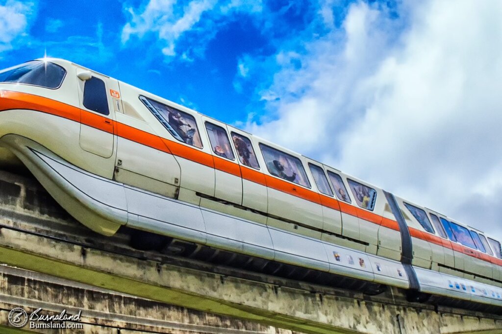 Monorail Orange at Walt Disney World-detail-1200