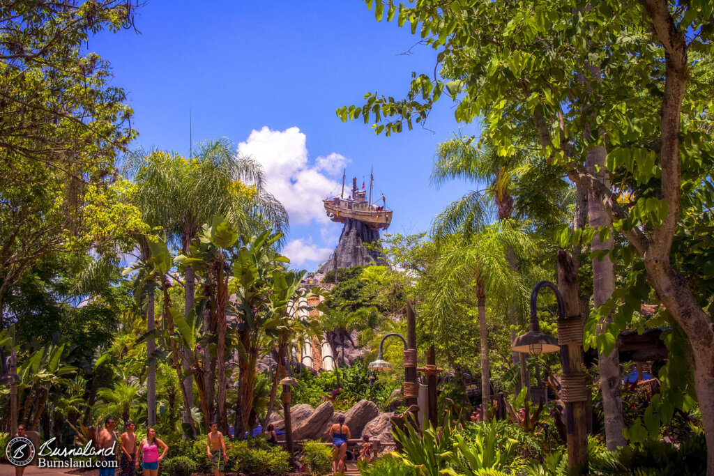 Mount Mayday at Typhoon Lagoon in Walt Disney World