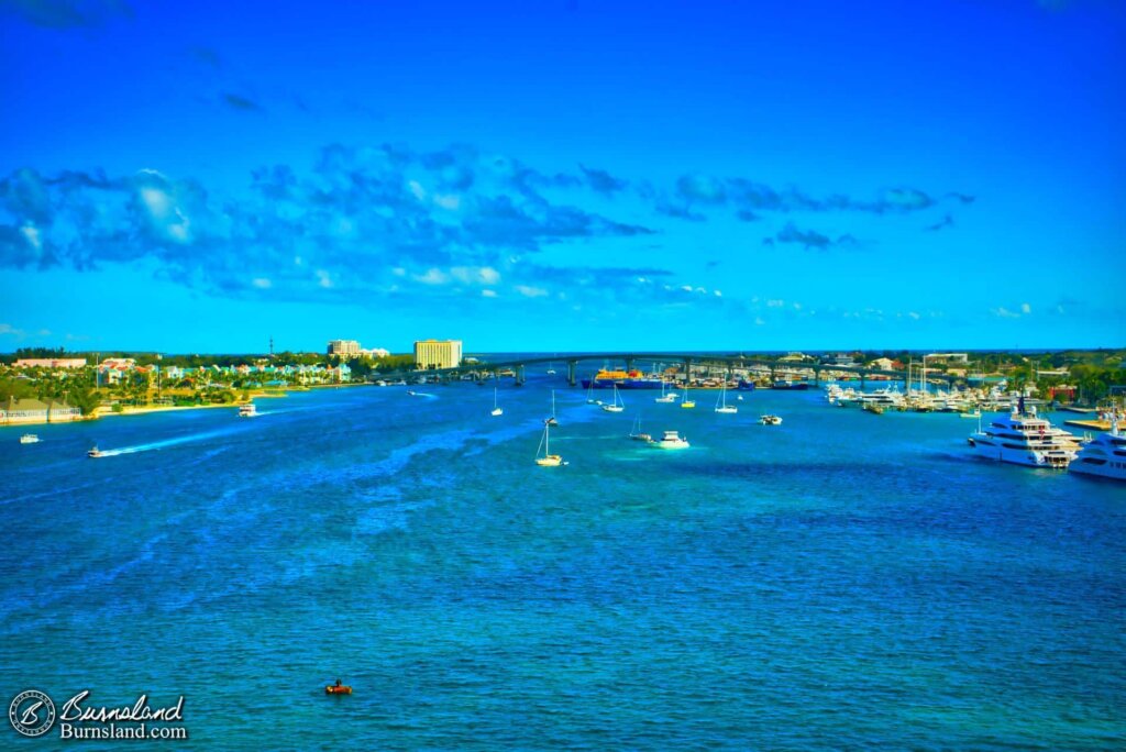 Nassau Harbor in the Bahamas