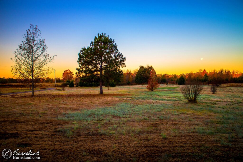 A nice fall morning in Tennessee