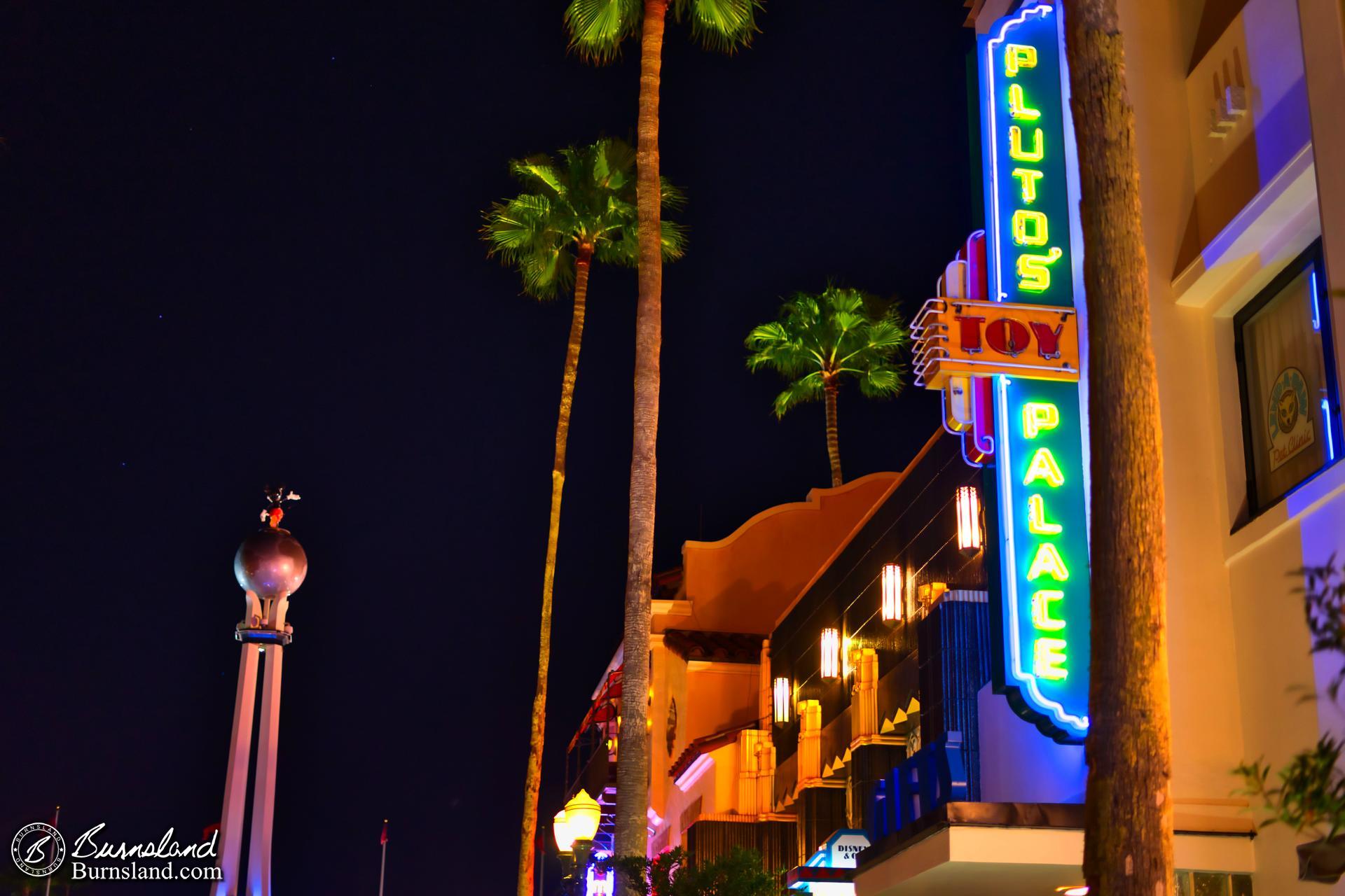 Night on Hollywood Boulevard in Disney's Hollywood Studios