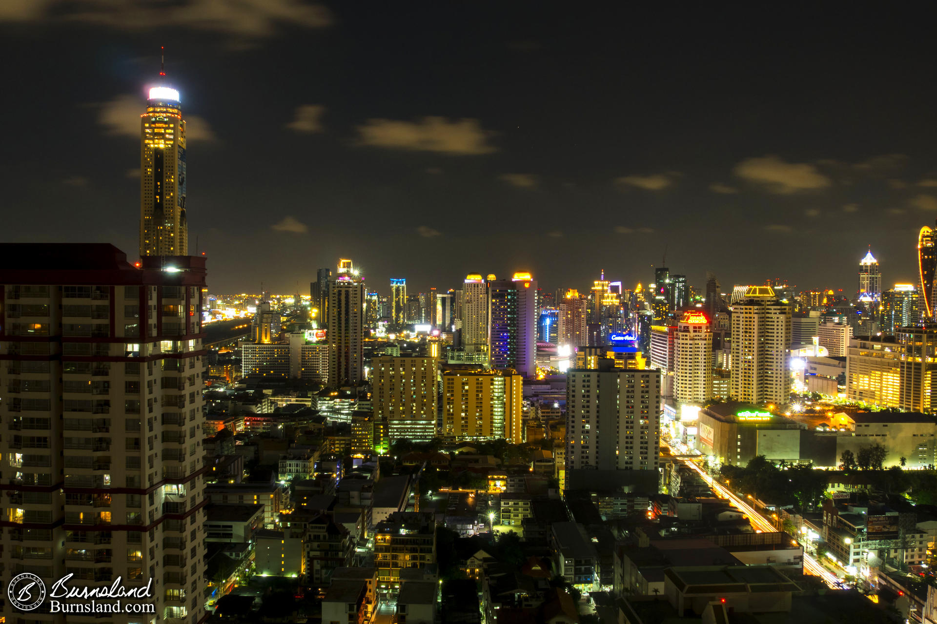 Nighttime in Bangkok