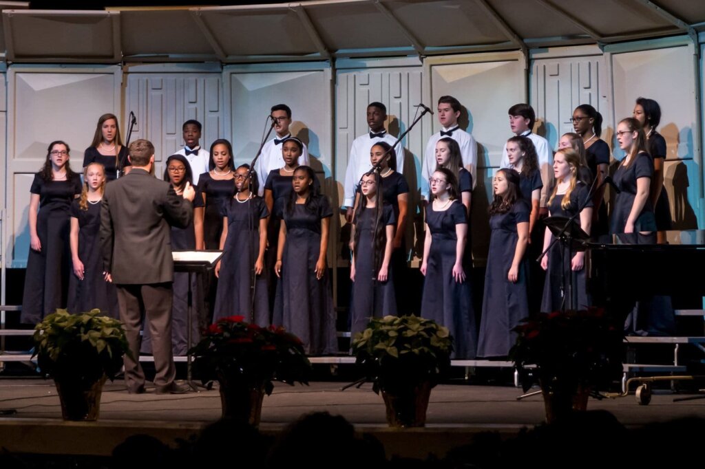 Jaylin in the Chorus Concert