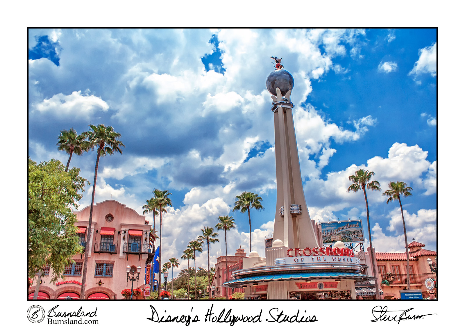 Old Photo: Crossroads of the World at Disney's Hollywood Studios