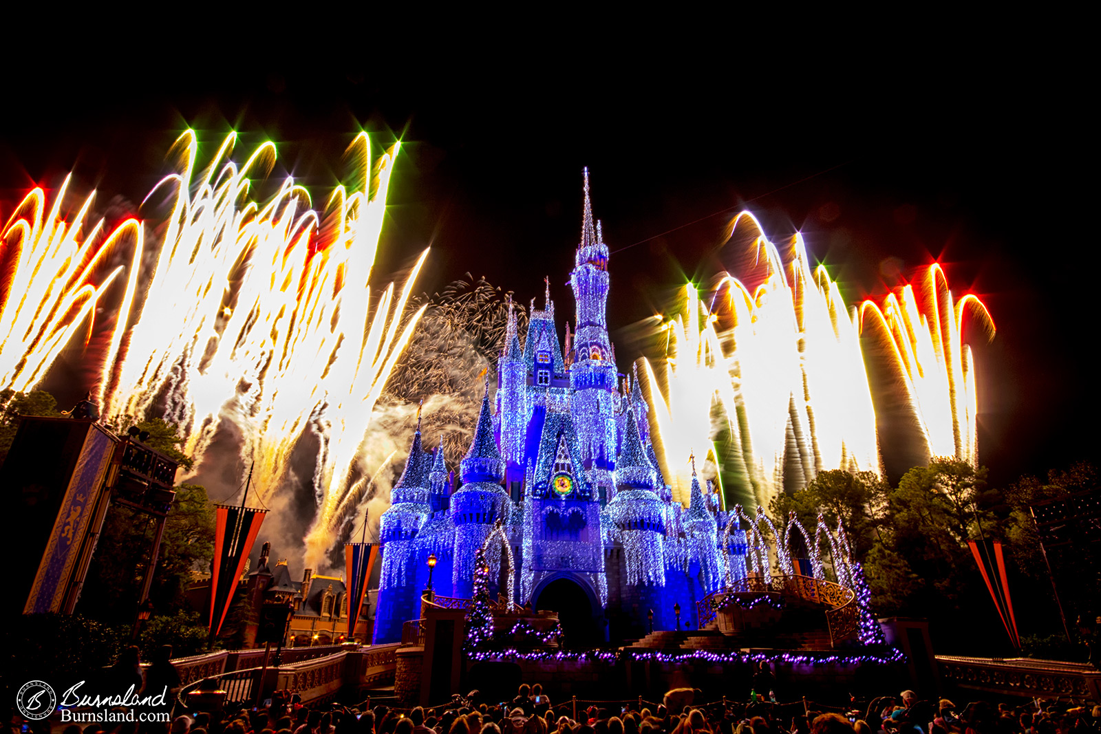 Old Photo: Holiday Wishes Fireworks at Walt Disney World