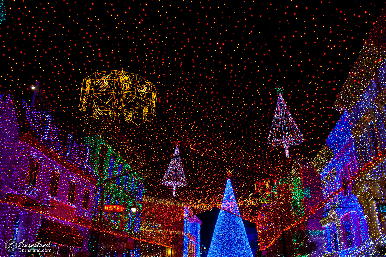 Old Photo: Osborne Family Spectacle of Lights at Walt Disney World