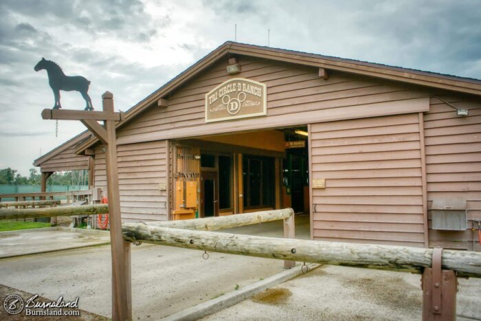 One last visit to the old Tri-Circle-D Ranch at Fort Wilderness at Walt Disney World