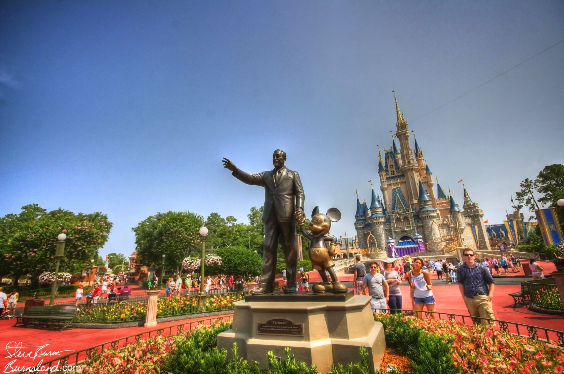 Partners in the Magic Kingdom at Walt Disney World