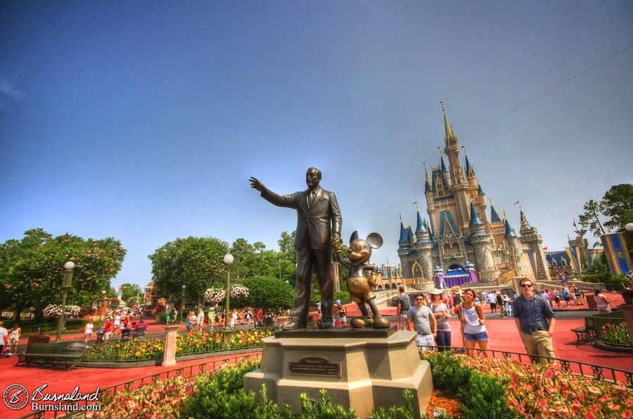 Partners in the Magic Kingdom at Walt Disney World