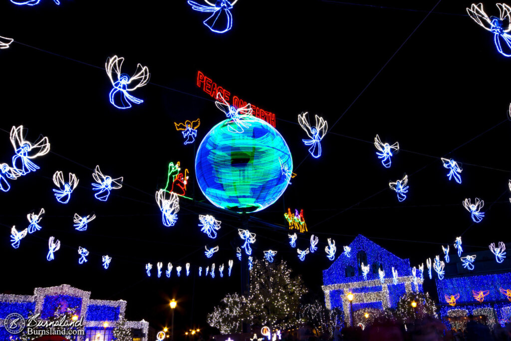 Osborne Family Spectacle of Dancing Lights at Disney’s Hollywood Studios in Walt Disney World.