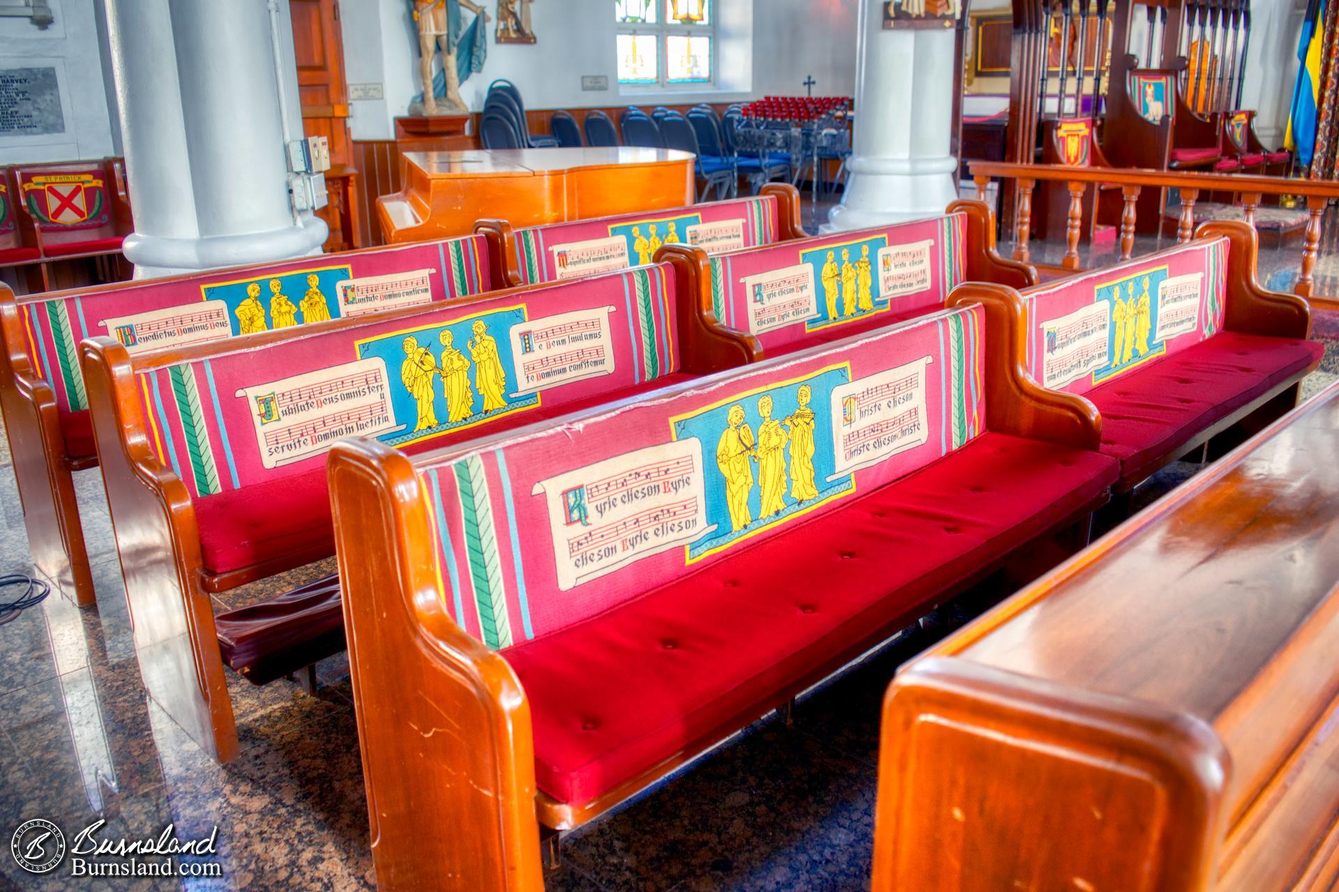 Pews at Christ Church Cathedral in Nassau / Going Back to Church