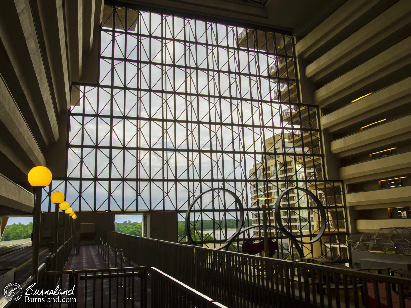 Photo: Inside the Contemporary Resort at Walt Disney World