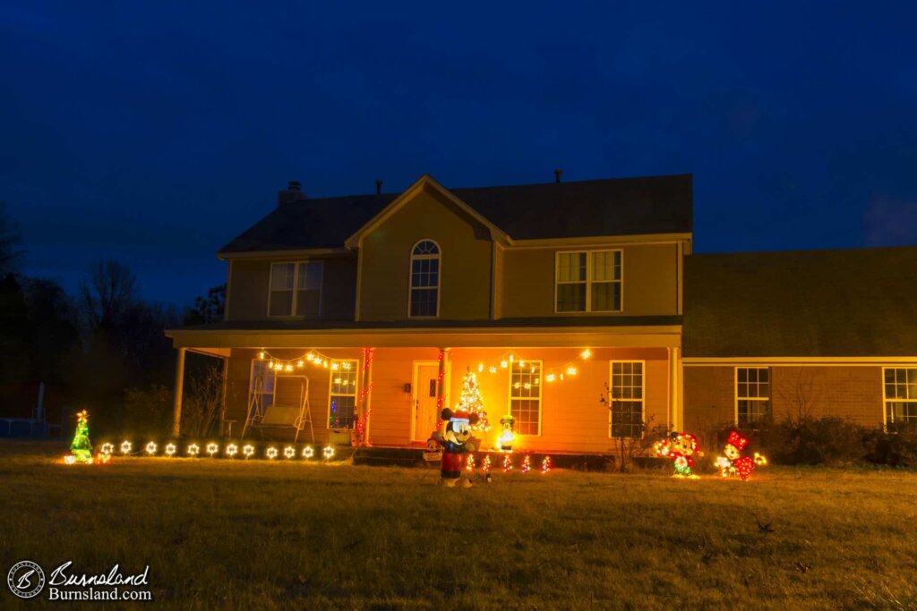 Our Outside Christmas Lights for 2014