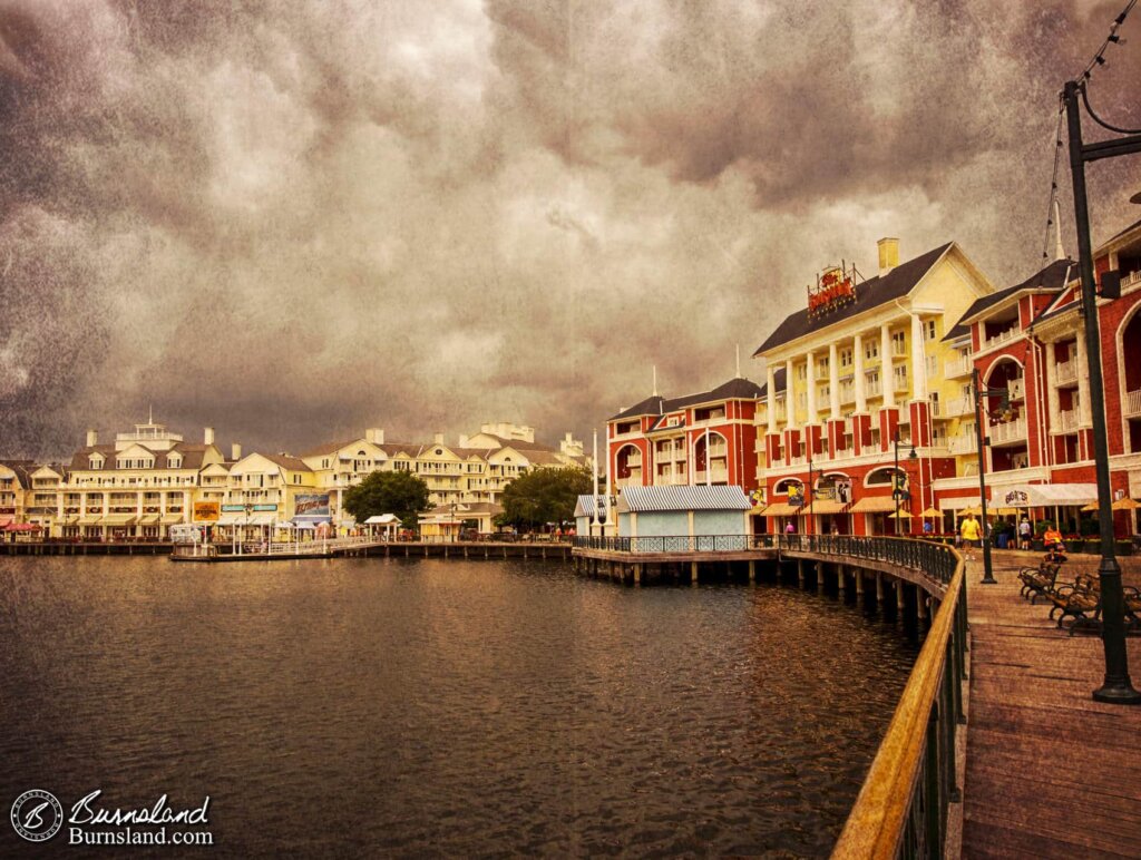 A Postcard View of the Walt Disney World Boardwalk Inn