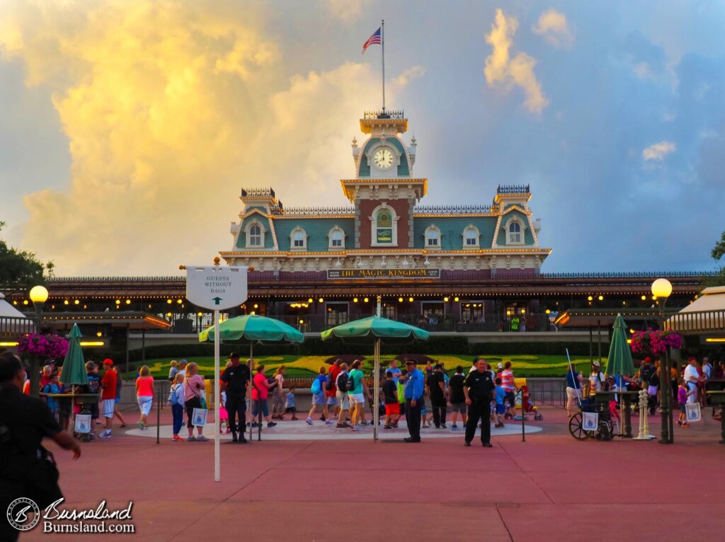 Almost At the Magic Kingdom at Walt Disney World