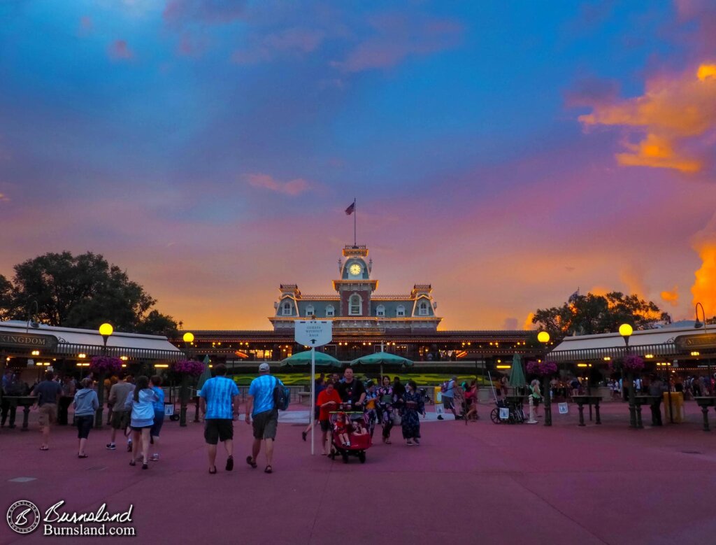 Almost At the Magic Kingdom at Walt Disney World