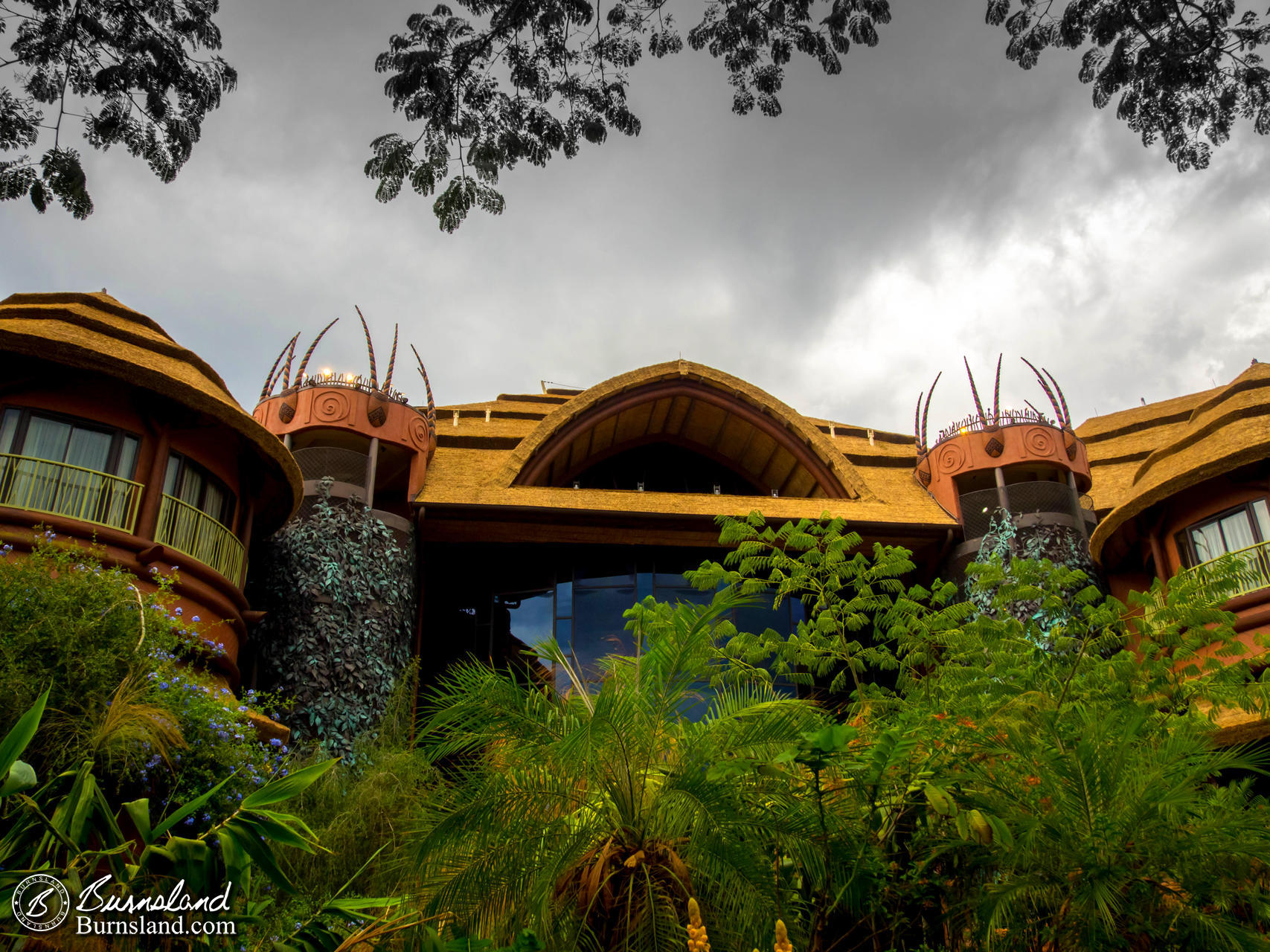 Outside Disney’s Animal Kingdom Lodge at Walt Disney World