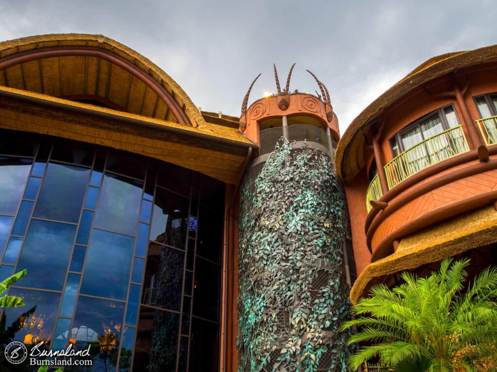 Outside Disney’s Animal Kingdom Lodge at Walt Disney World