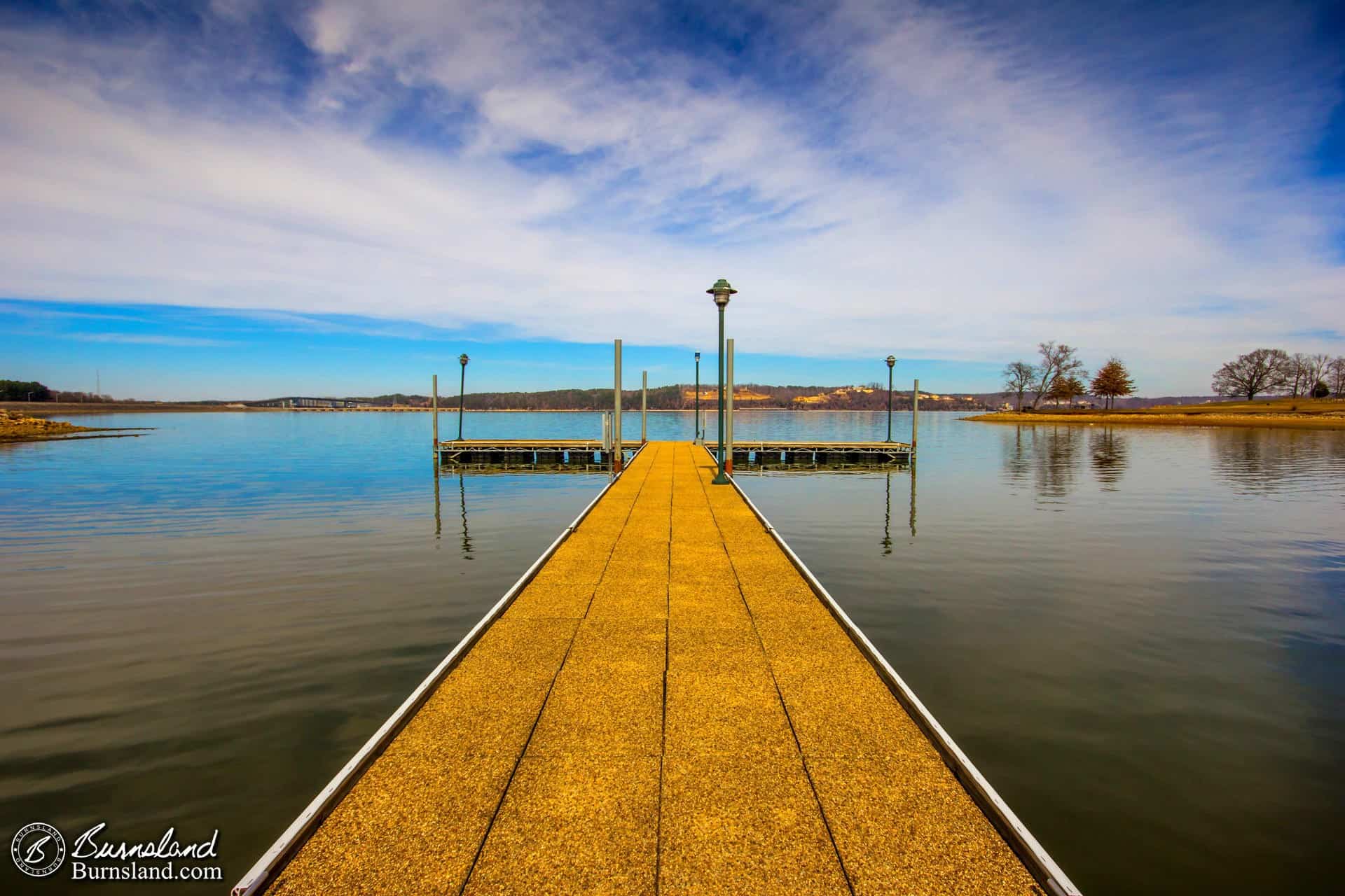 Pickwick Boat Dock in Tennessee