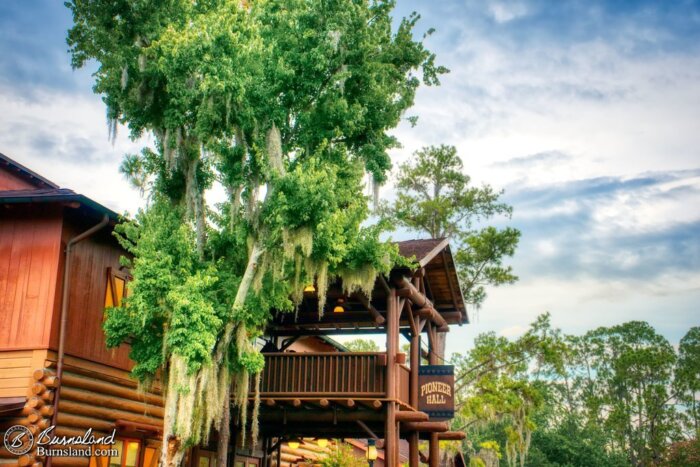 Pioneer Hall in Fort Wilderness Campground at Walt Disney World is home to the Hoop-Dee-Doo Musical Revue dinner show.