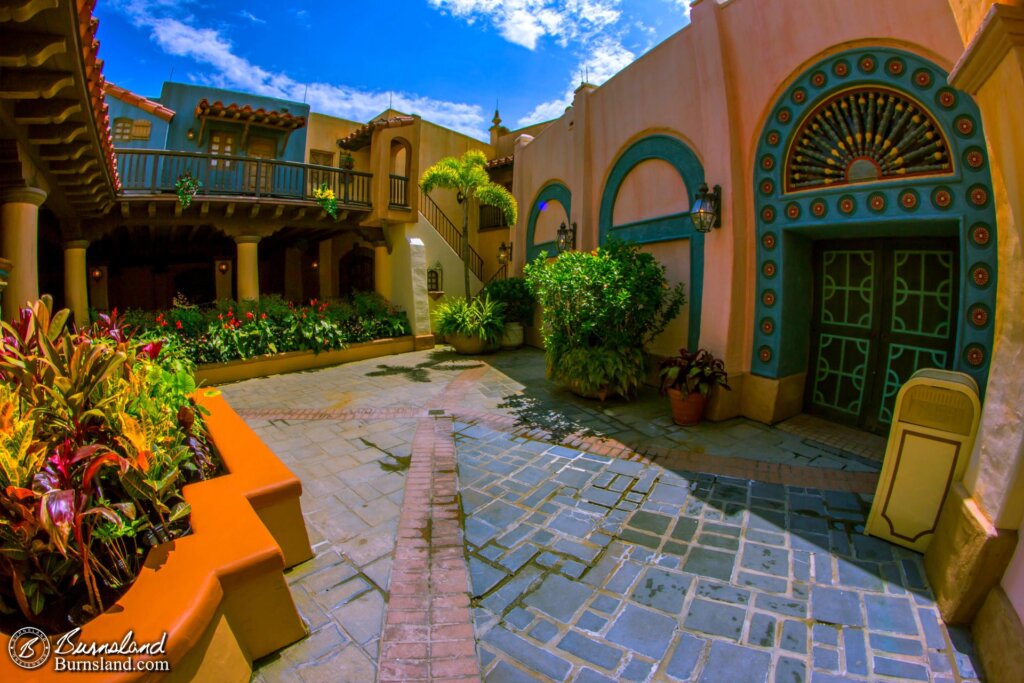 Pirates of the Caribbean Courtyard at the Magic Kingdom at Walt Disney World