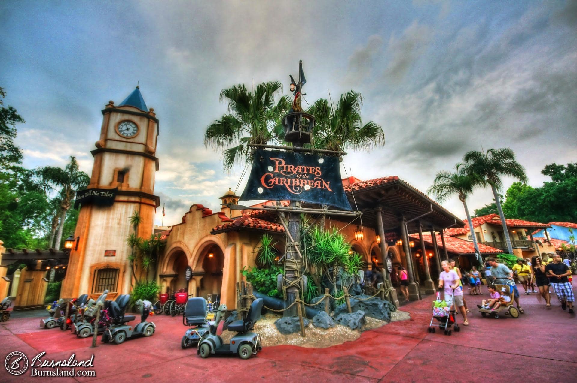 Pirates of the Caribbean in the Magic Kingdom at Walt Disney World