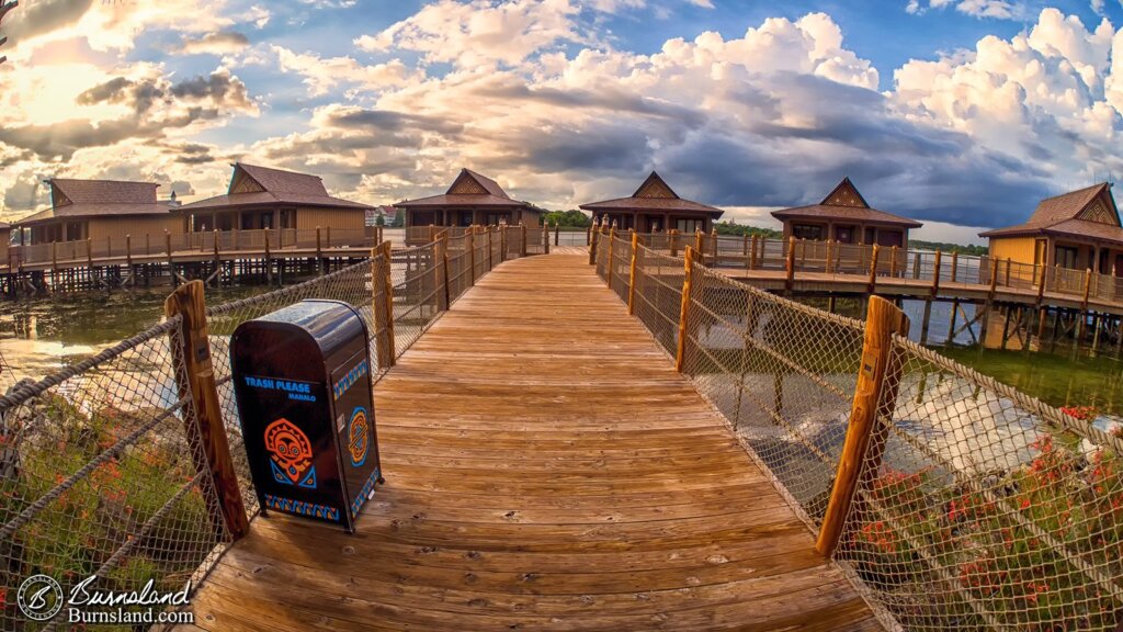 Polynesian Village Resort Bungalows at Walt Disney World 