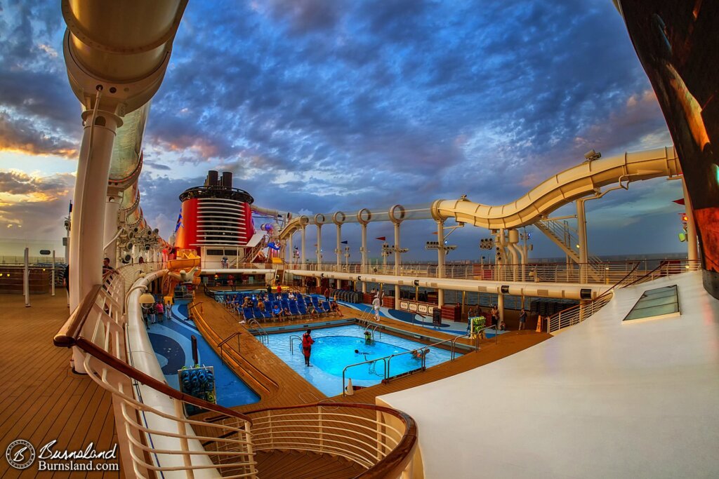 Pool Deck on the Disney Dream