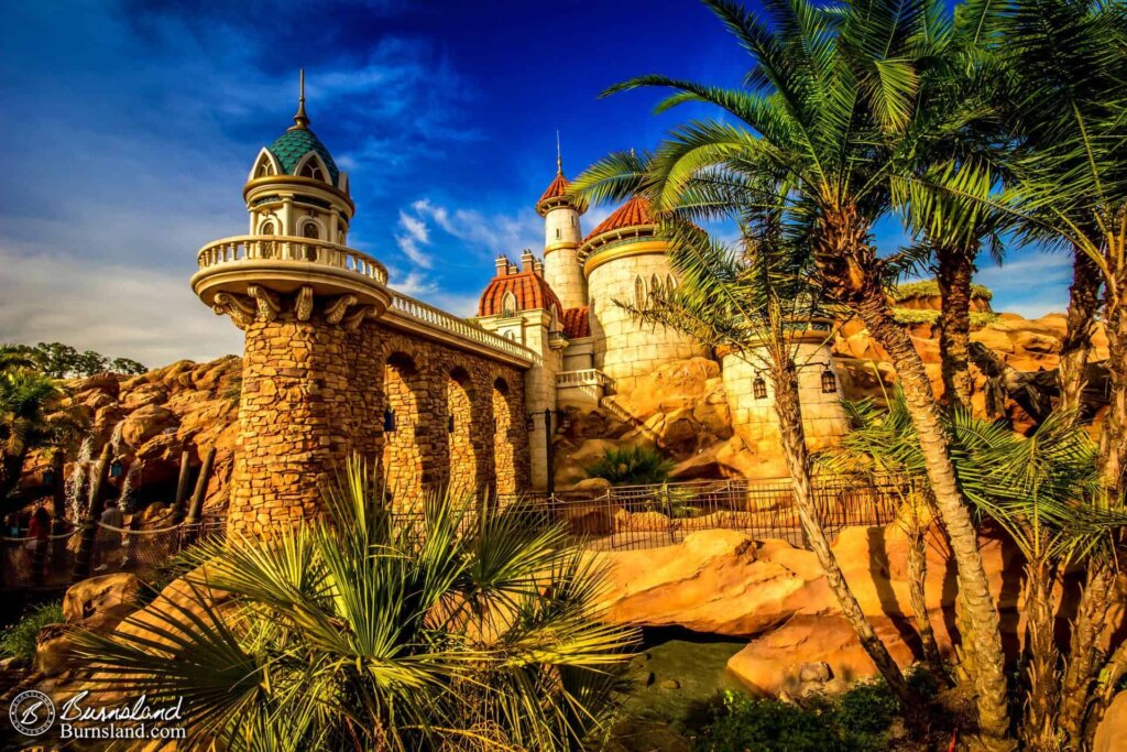 Prince Eric’s Castle in Fantasyland at Walt Disney World’s Magic Kingdom