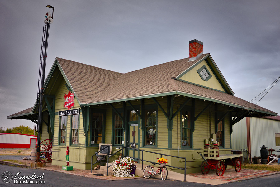 Galena Railroad Depot in Galena, Kansas