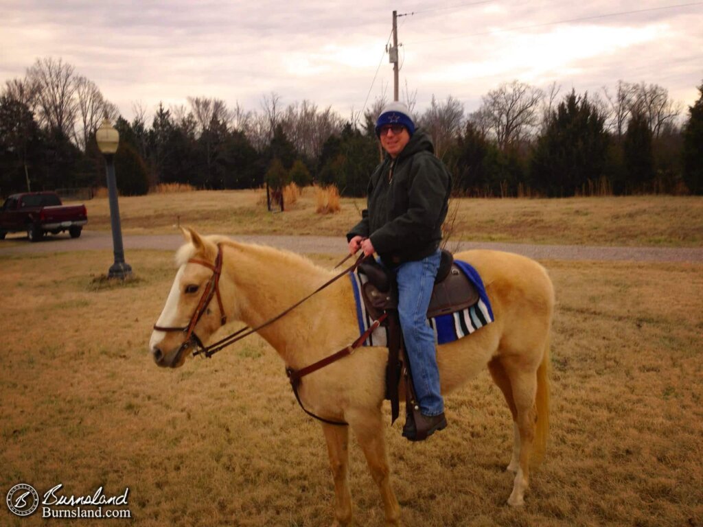 Riding Horses On a Cold Day