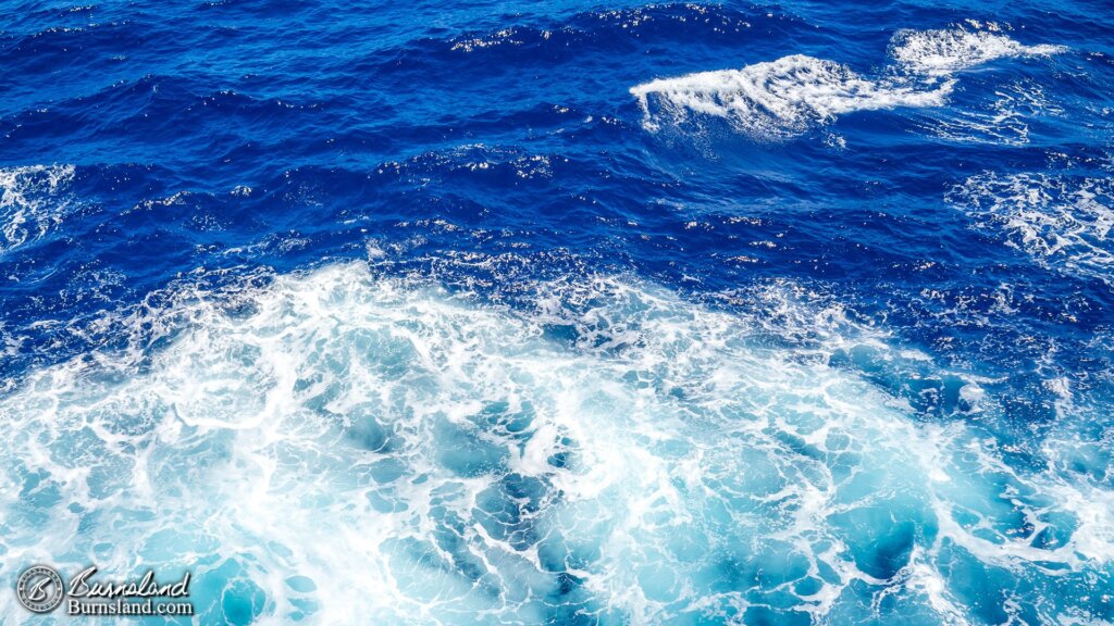 Blue Water seen from the Carnival Liberty