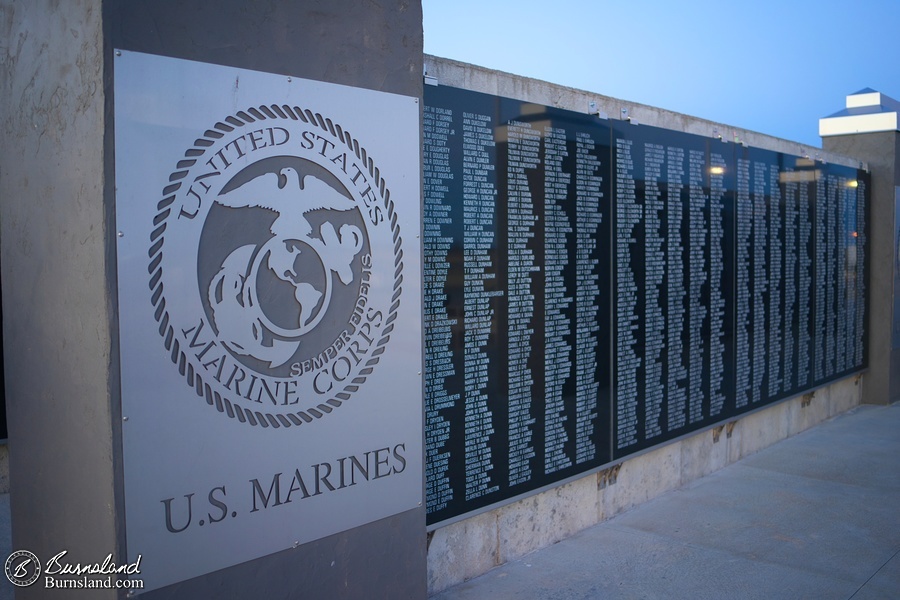 United States Armed Forces monument at South Hutchinson, Kansas