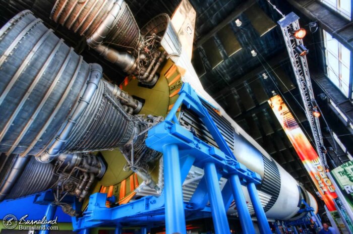 Saturn V Rocket at U.S. Space and Rocket Center, Huntsville, Alabama