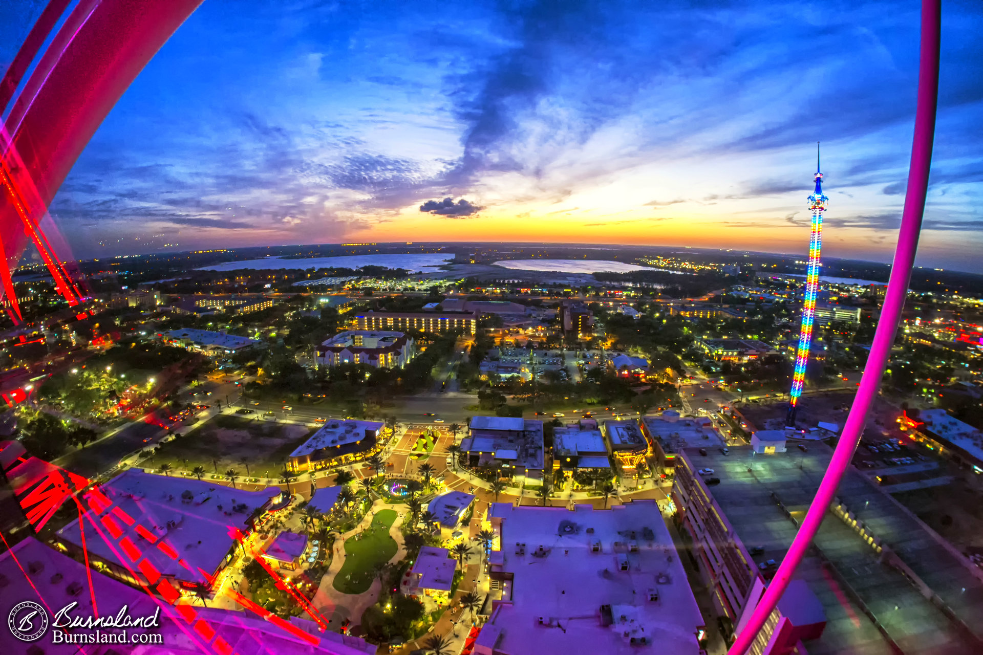 Seeing Orlando from the Orlando Eye