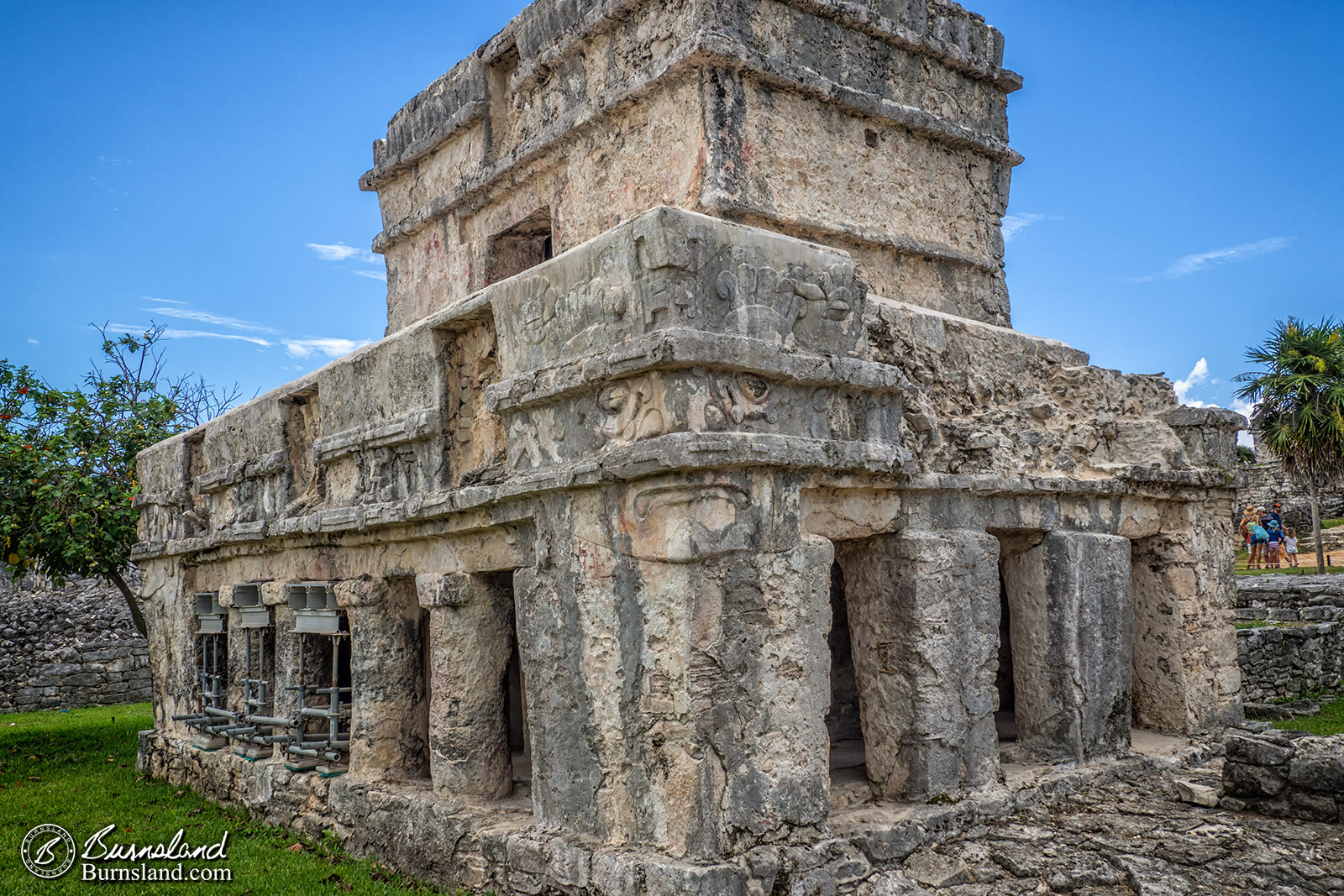 Seeing the Temple of the Frescoes in Tulum