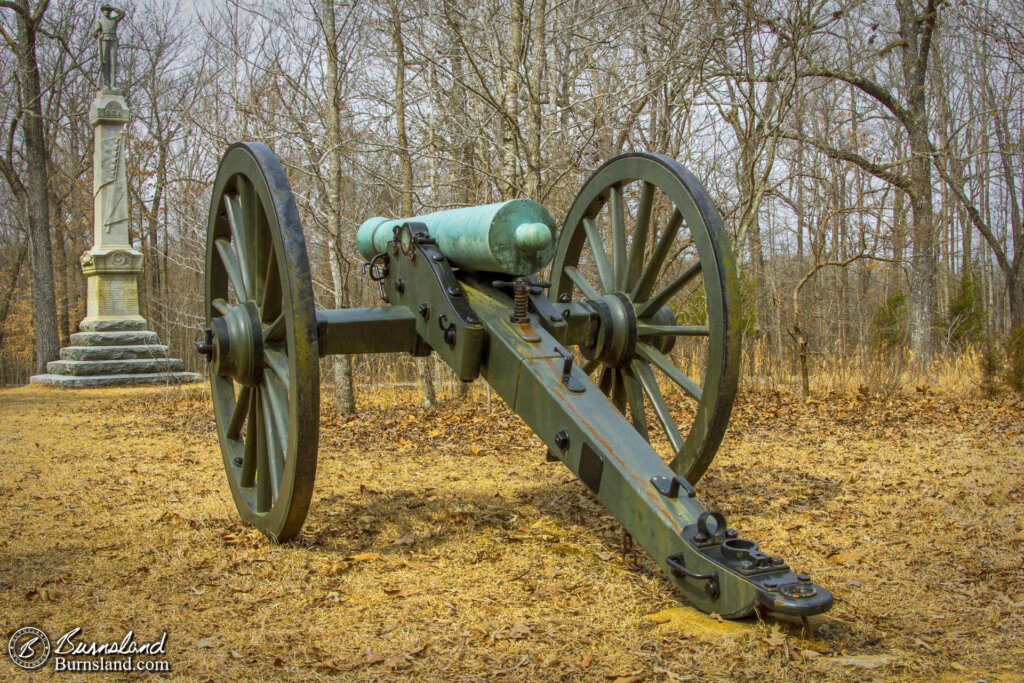 Cannon at Shiloh National Military Park in Tennessee